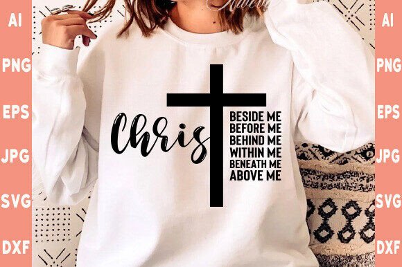 Christ SVG Graphics for Faith T-Shirt Designs