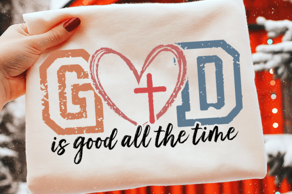 God is Good SVG: Perfect for Boho Christian T-Shirt Designs