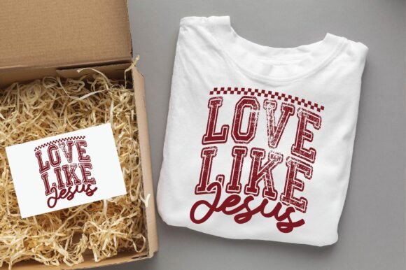 Love Like Jesus Graphics for T-Shirt Designs