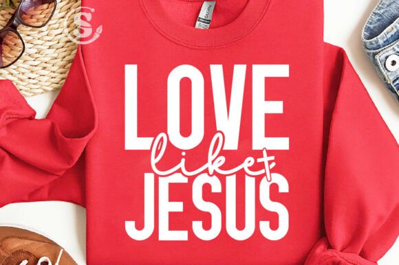 Love Like Jesus Graphics: Ideal for T-Shirt Designs and More