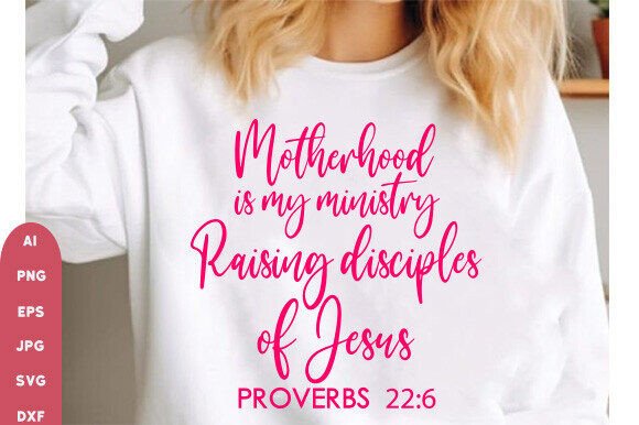 Mom Life Christian Graphics: Raising Arrows T-Shirt Designs