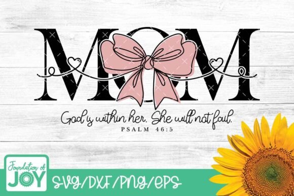 Mother's Day SVG Graphics for Faith T-Shirt Designs