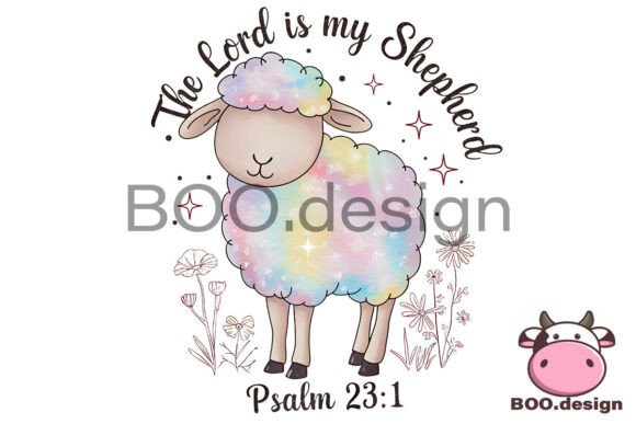 Review: The Lord is My Shepherd Png for T-Shirt Designs and Graphics